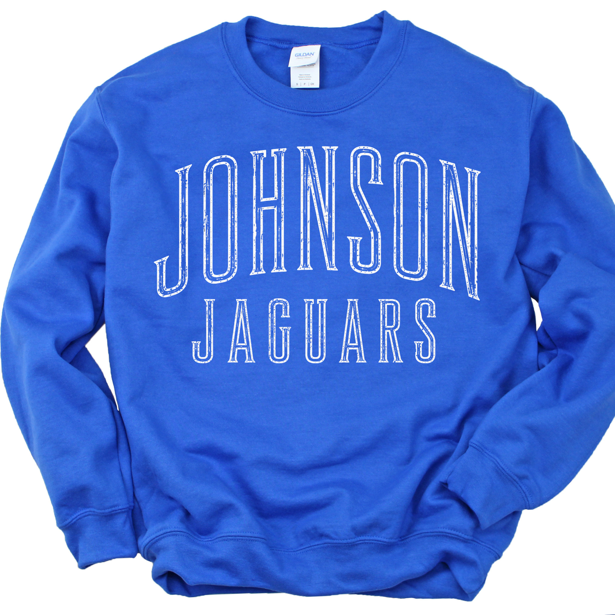 Johnson Jaguars Arched Distressed