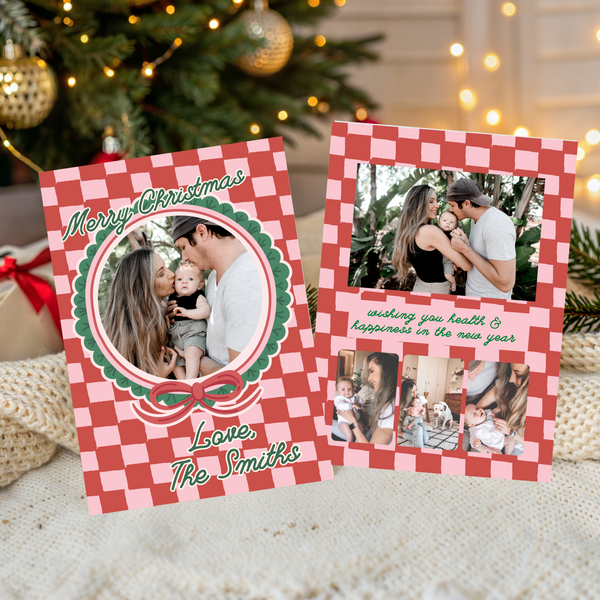 Checkered Christmas- Digital Download