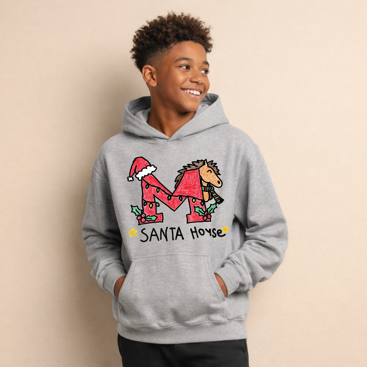Santa House- Student Design Hoodie