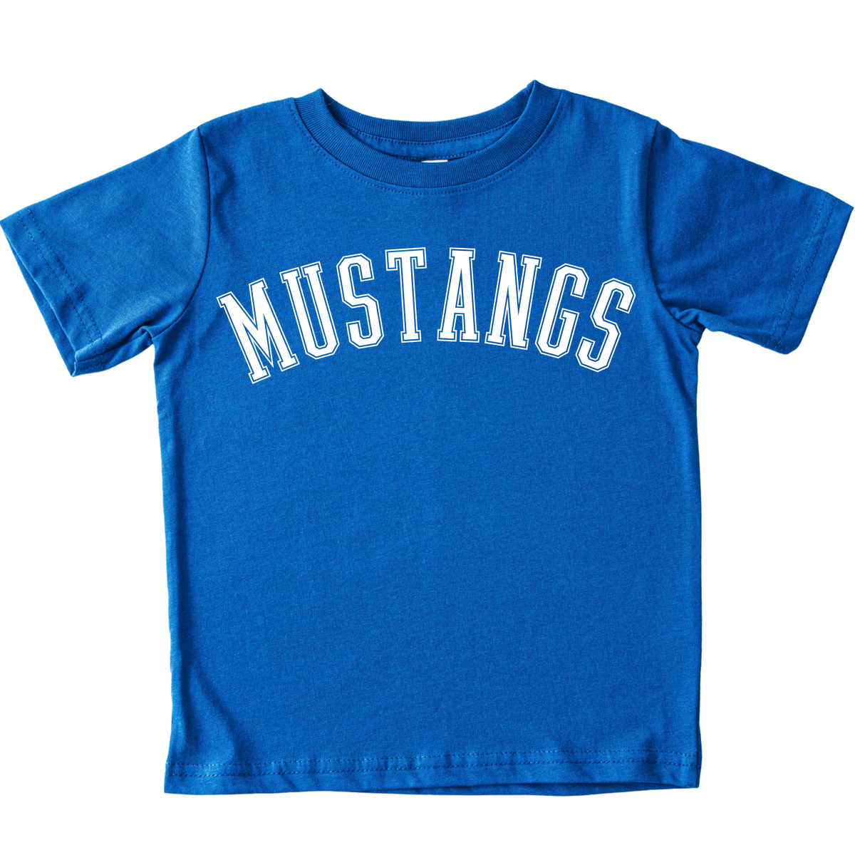Moyer Mustangs Arched Royal