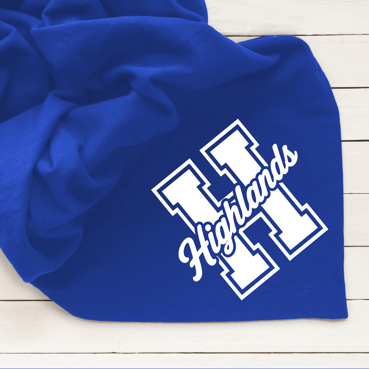 Highlands Blanket- Cursive