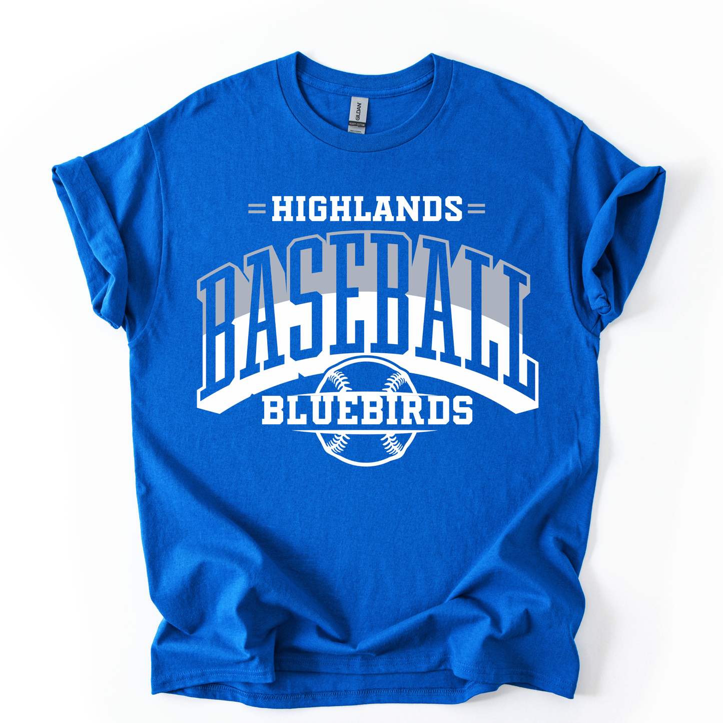 Highlands Baseball Split Arched