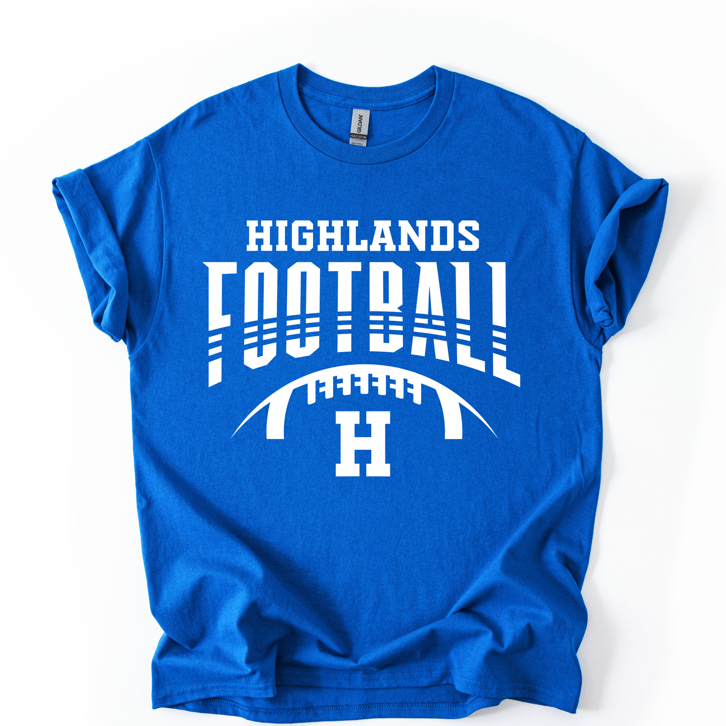 Highlands Football Split Football- Royal