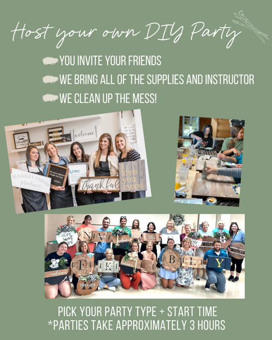 DIY Paint Party
