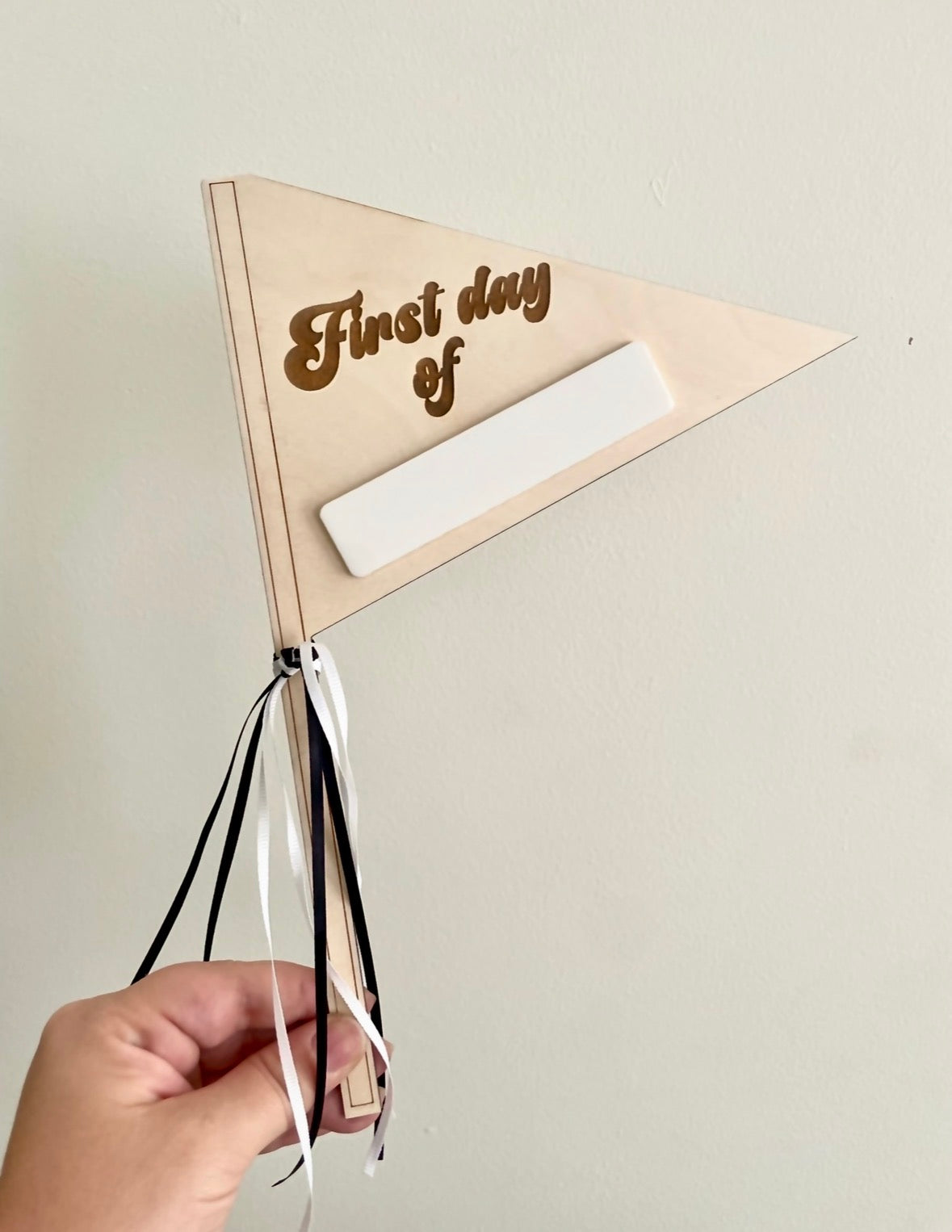 First/Last Day of School Pennant
