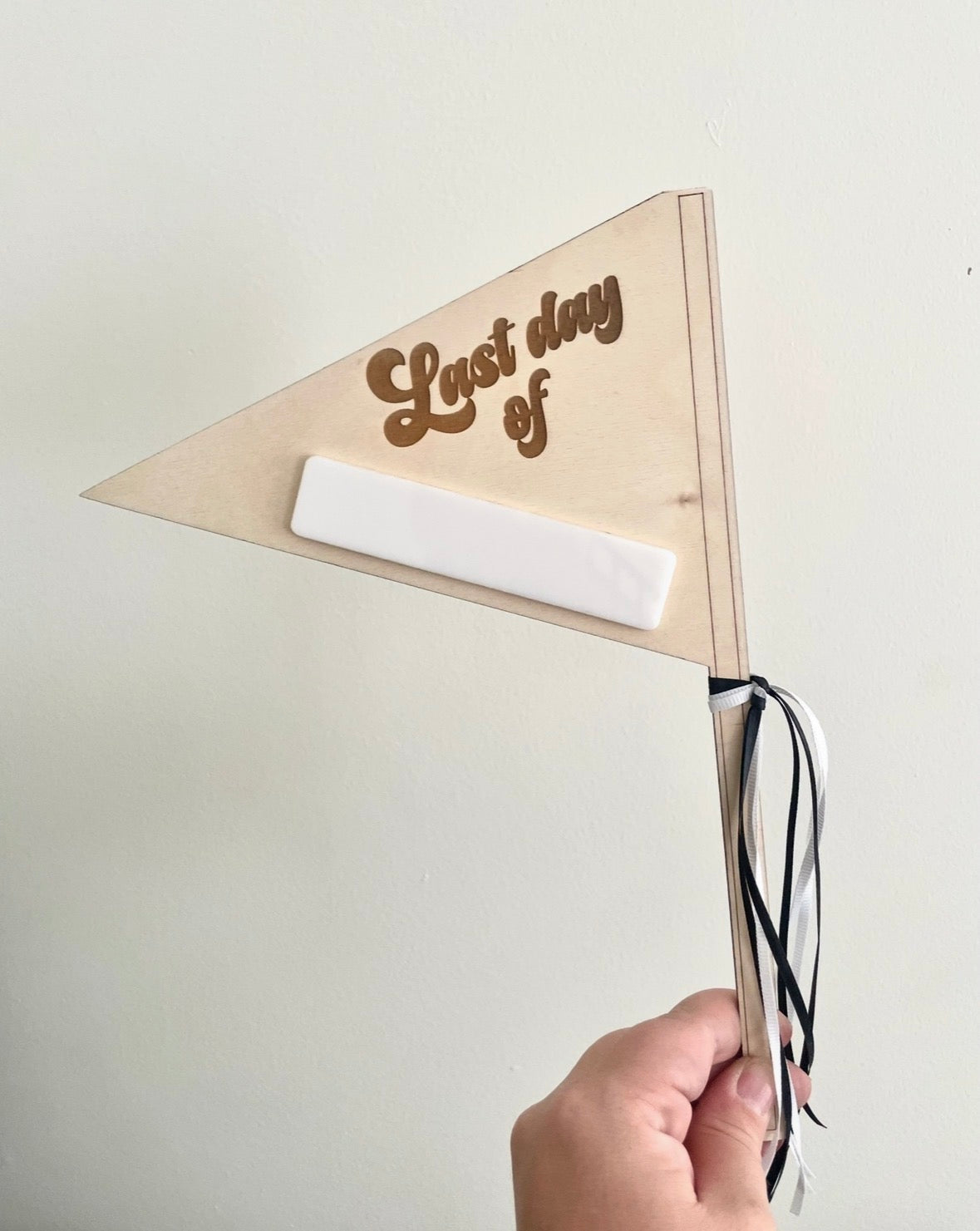First/Last Day of School Pennant