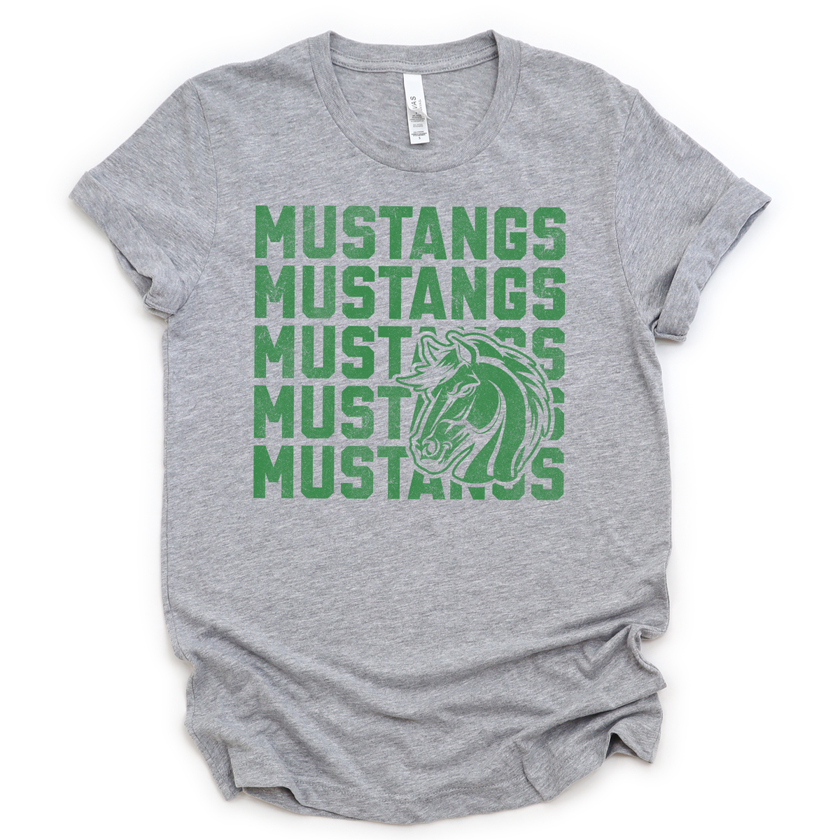 Mustangs Stacked Logo T-shirt/Sweatshirt
