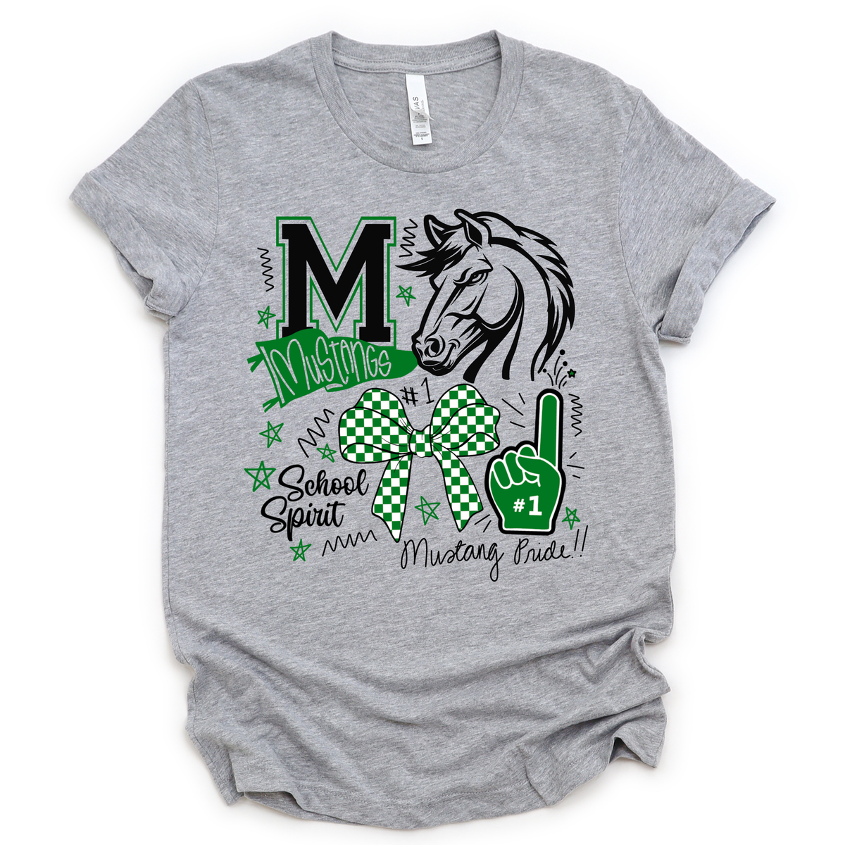 Mustangs School Spirit T-shirt