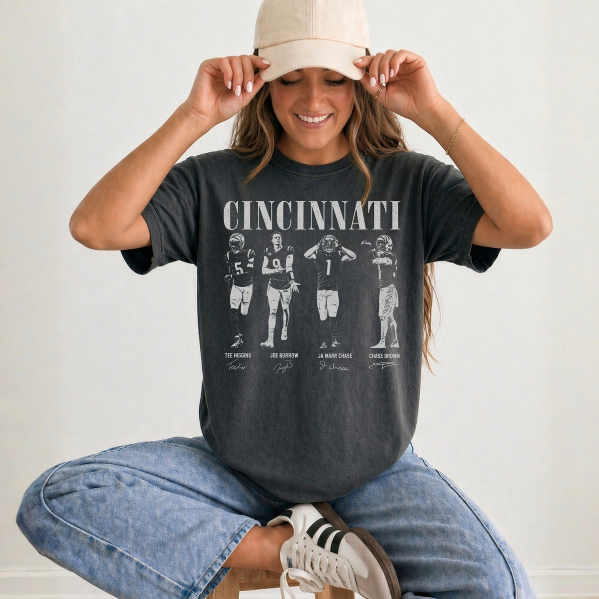 Cincinnati Players- Pepper Comfort Colors