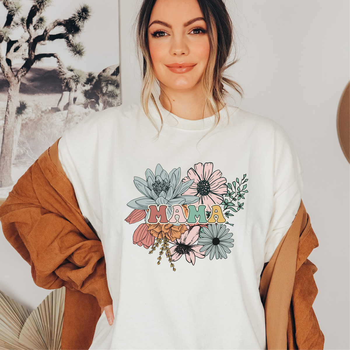 Mama Floral T-shirt
