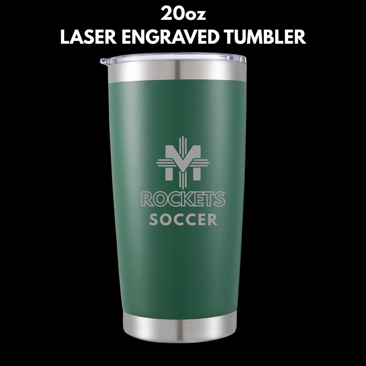 McNicholas Soccer Laser Engraved Tumbler