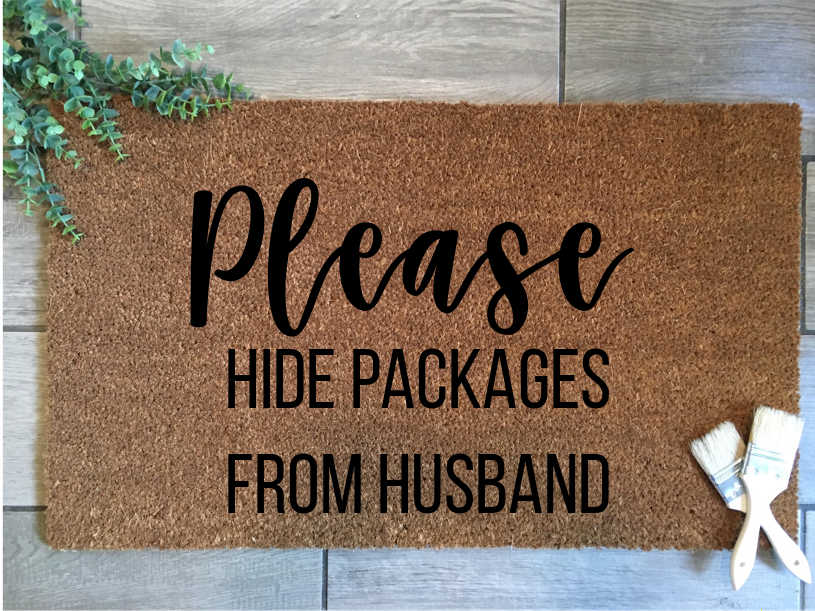Please Hide Packages From Husband