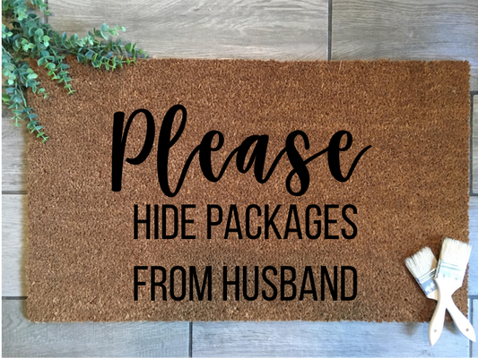 Please Hide Packages From Husband