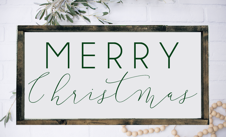 Merry Christmas Large