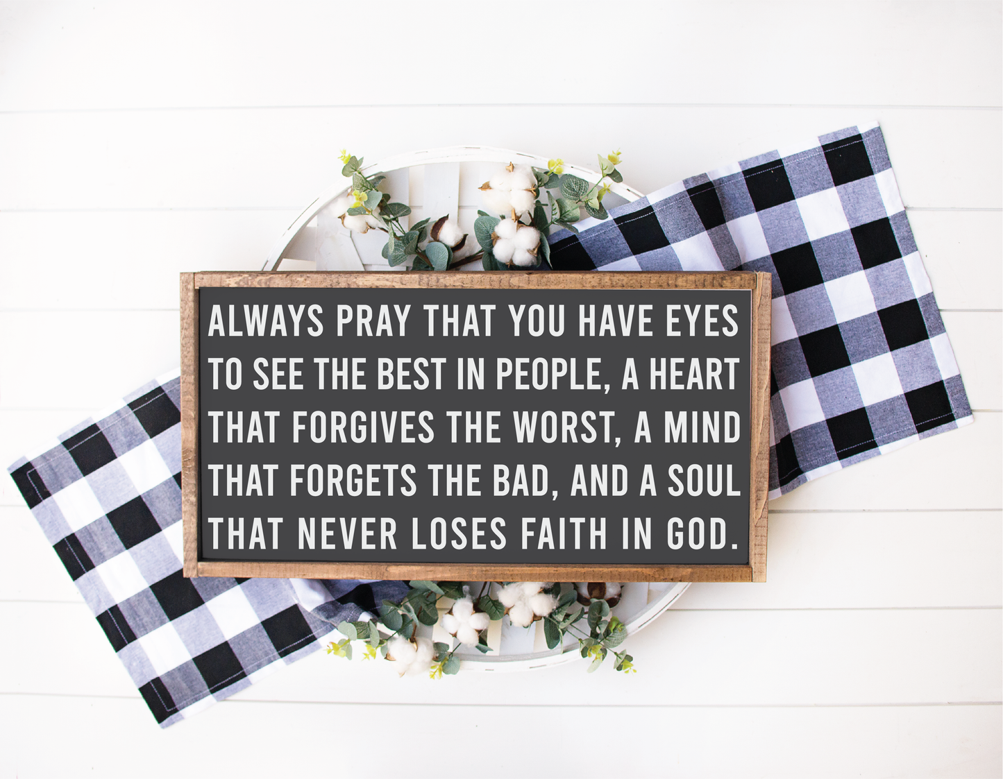 Always Pray that...