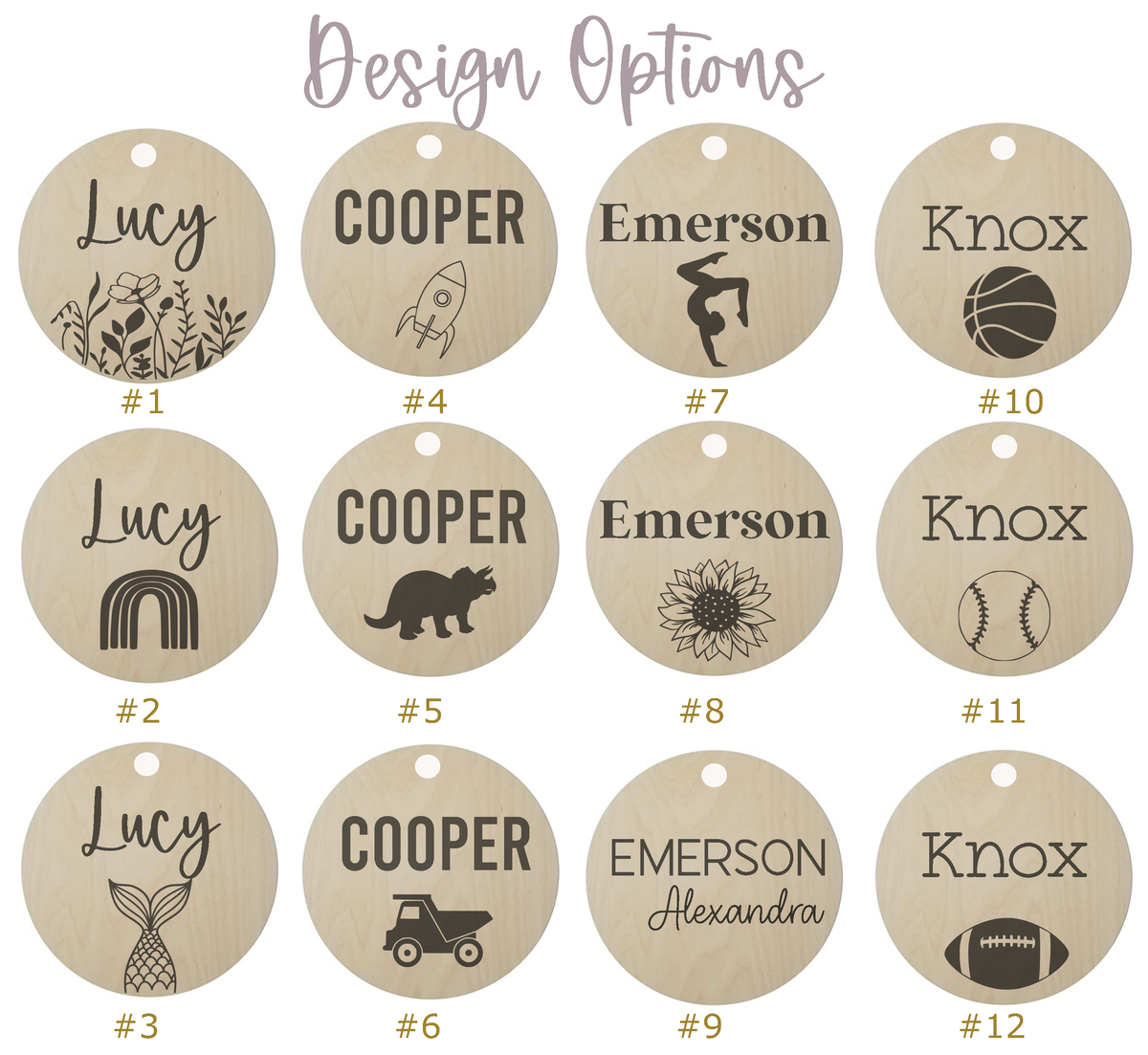 Backpack + Diaper Bag Tags