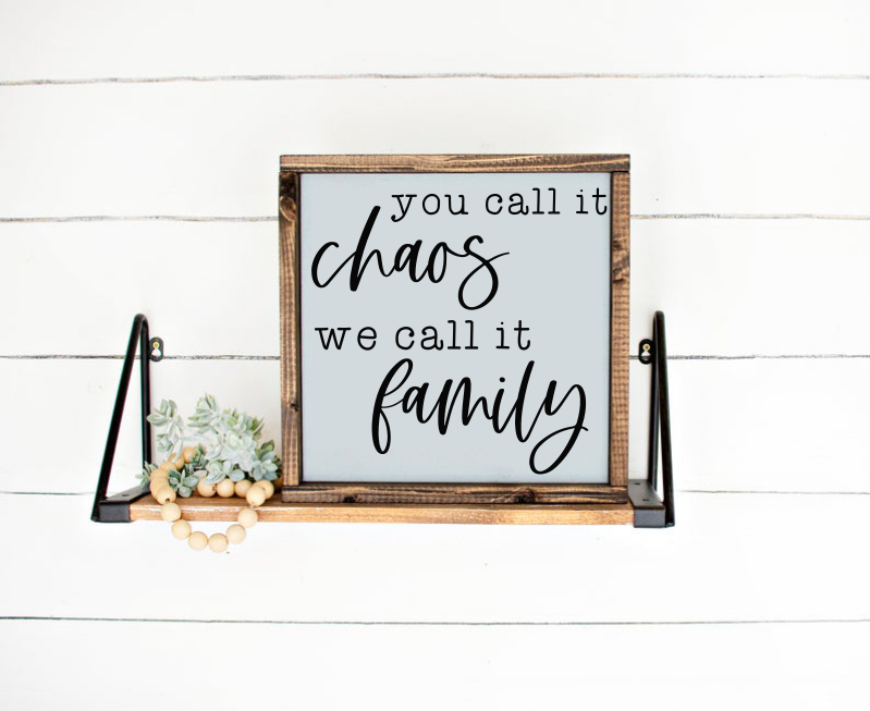 You call it chaos