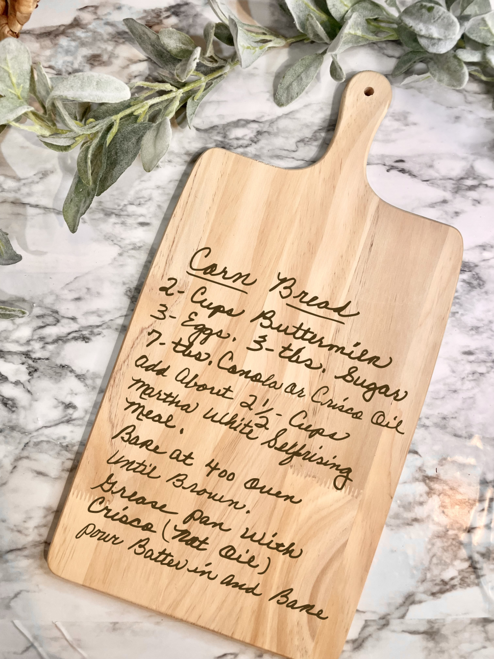 Custom Recipe Boards