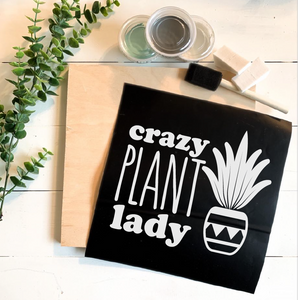 Diy Kit-Crazy Plant Lady