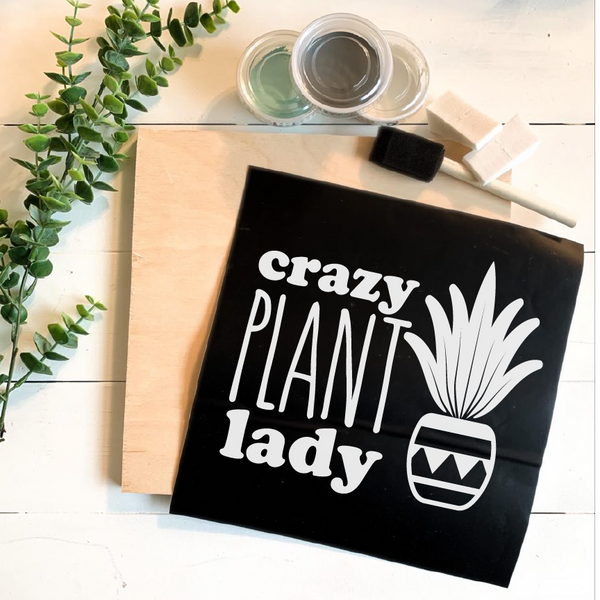 Diy Kit-Crazy Plant Lady