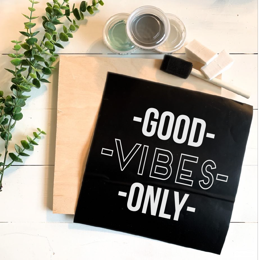 Diy Kit-Good Vibes Only