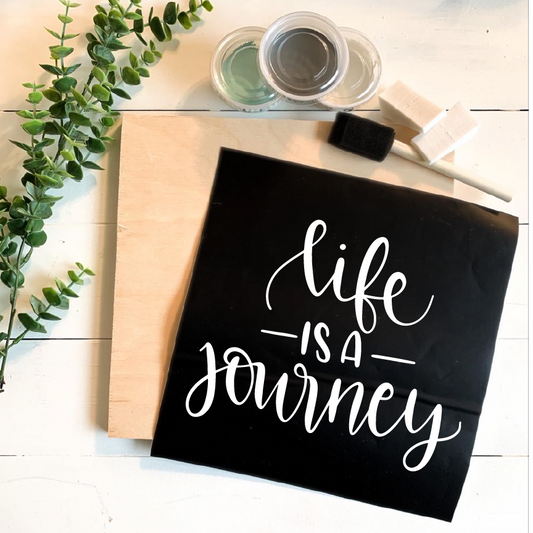 Diy Kit-Life is a Journey