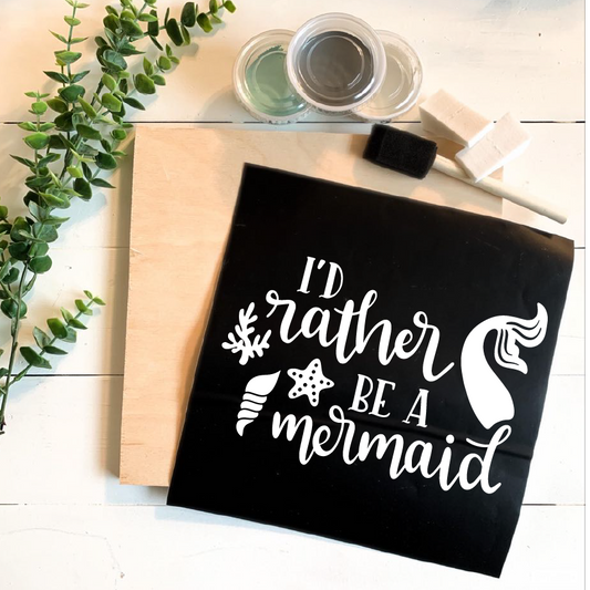 Diy Kit-I'd Rather Be a Mermaid