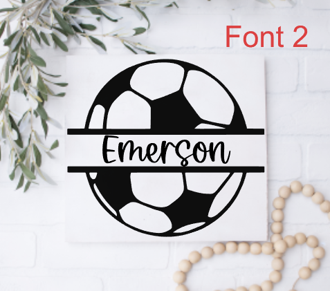 Fusion FC Soccer Sign
