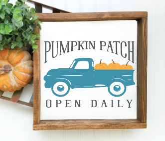 PUMPKIN PATCH TRUCK