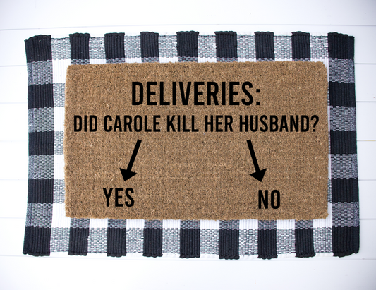 Did Carole Kill Her Husband