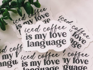 Ice Coffee is my Love Language