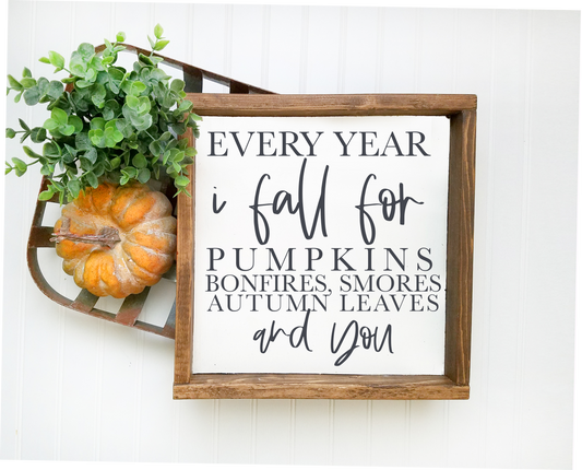 Every year I fall for...