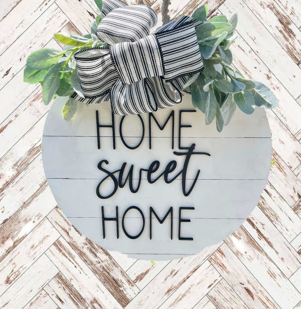 Home Sweet Home Shiplap Door Hanger