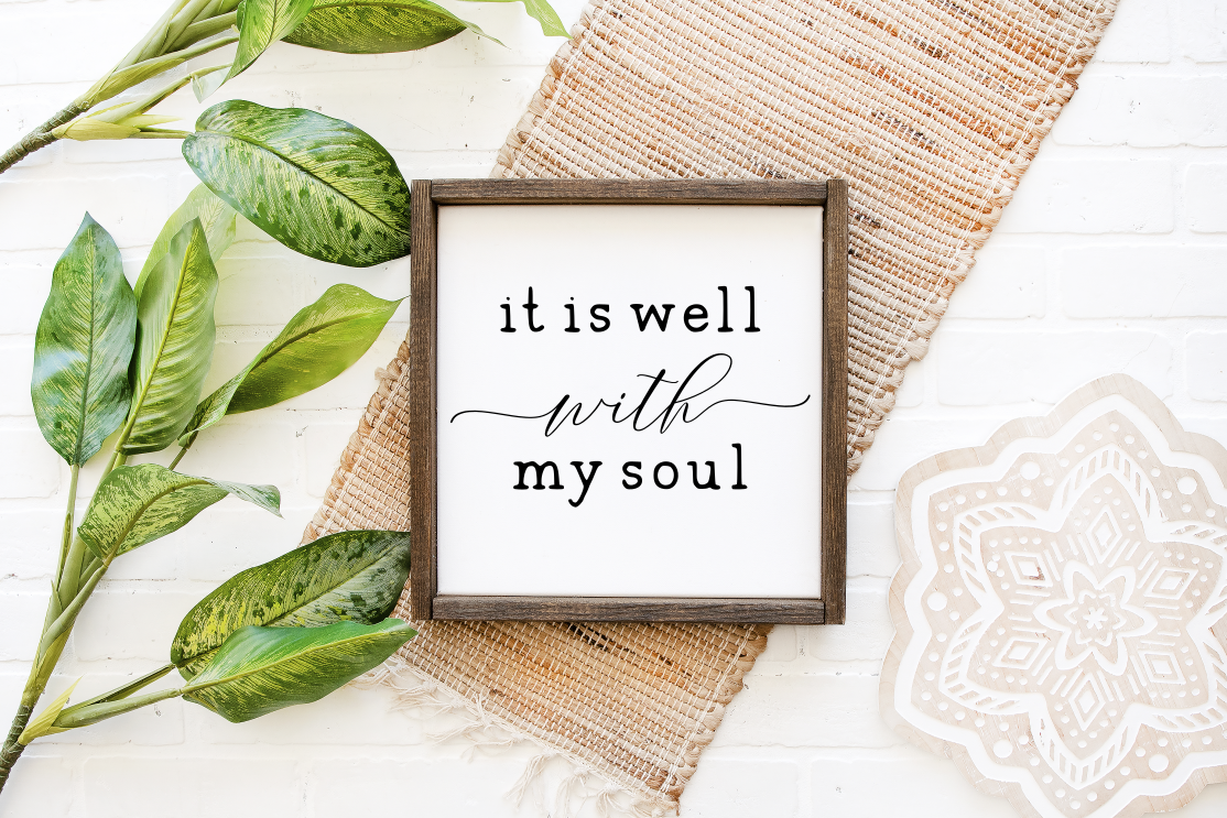 It is well with my soul