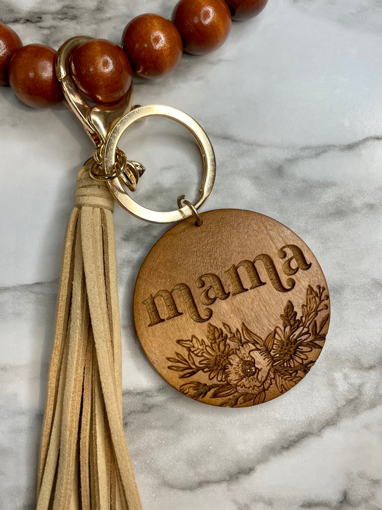Personalized Key Wristlet